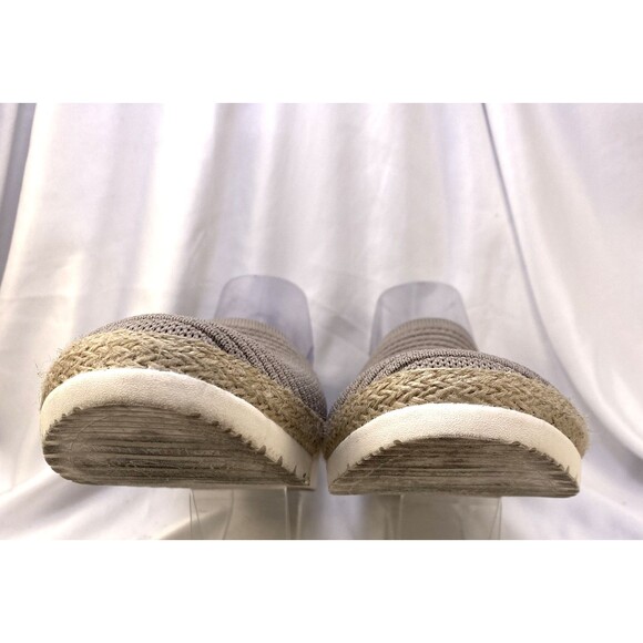 Skechers BOBS Womens Size 10 Espadrille Slip-On Comfort Taupe Memory Foam 113245 - Picture 7 of 10